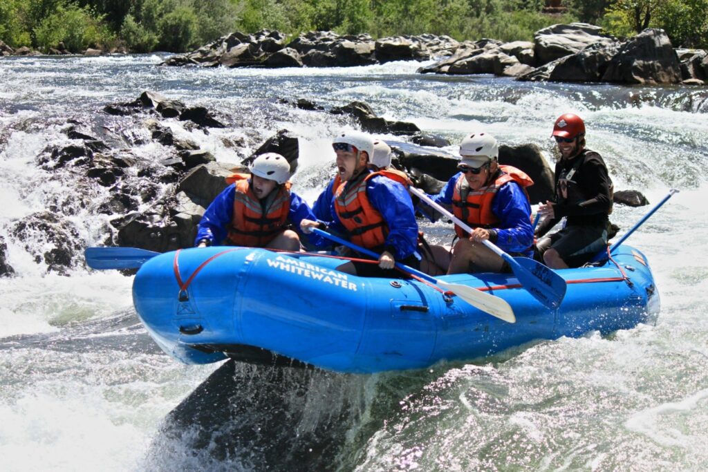 Auburn white water rafting