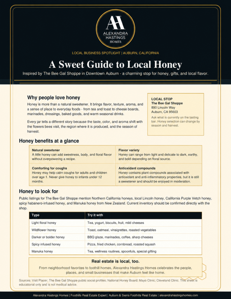 The Bee Gal Shoppe in Downtown Auburn
