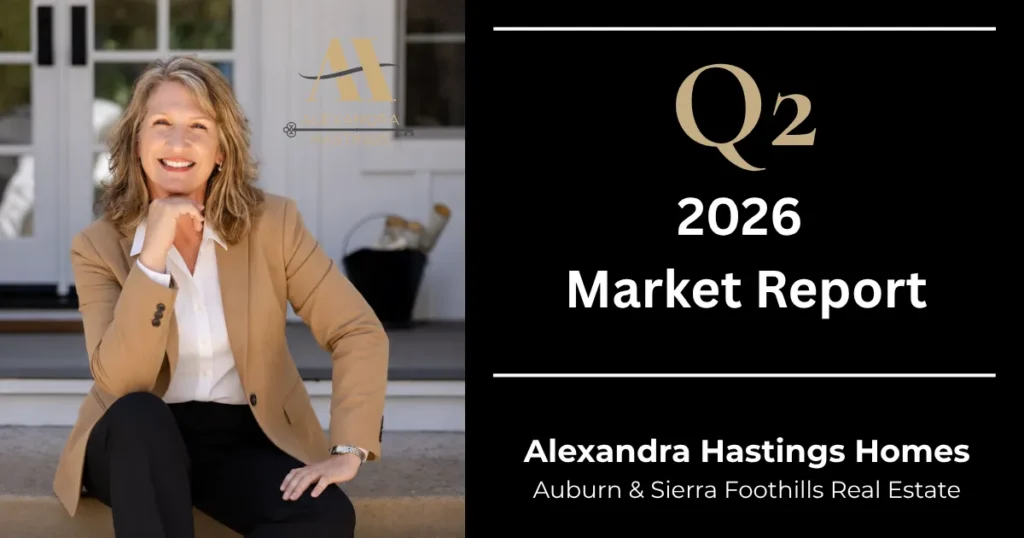 Auburn CA real estate market Q2 2026 report